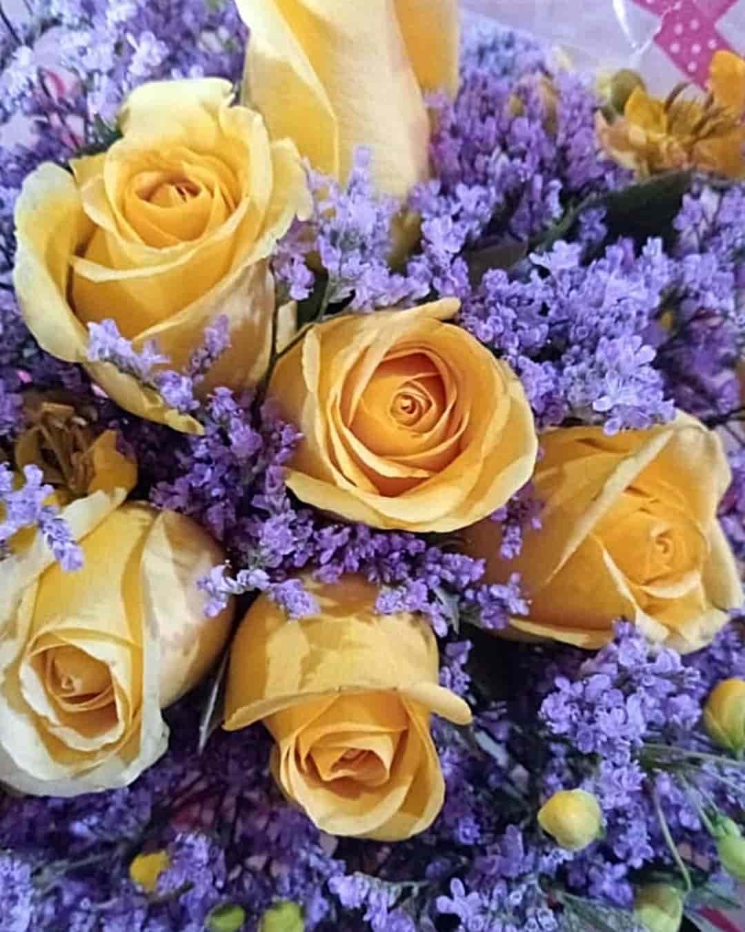 Ramo de rosas amarillas